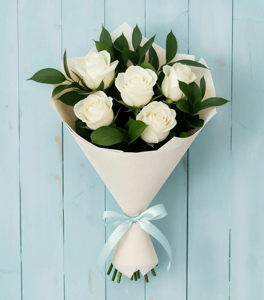 Букет цветов из: Розы в Ис