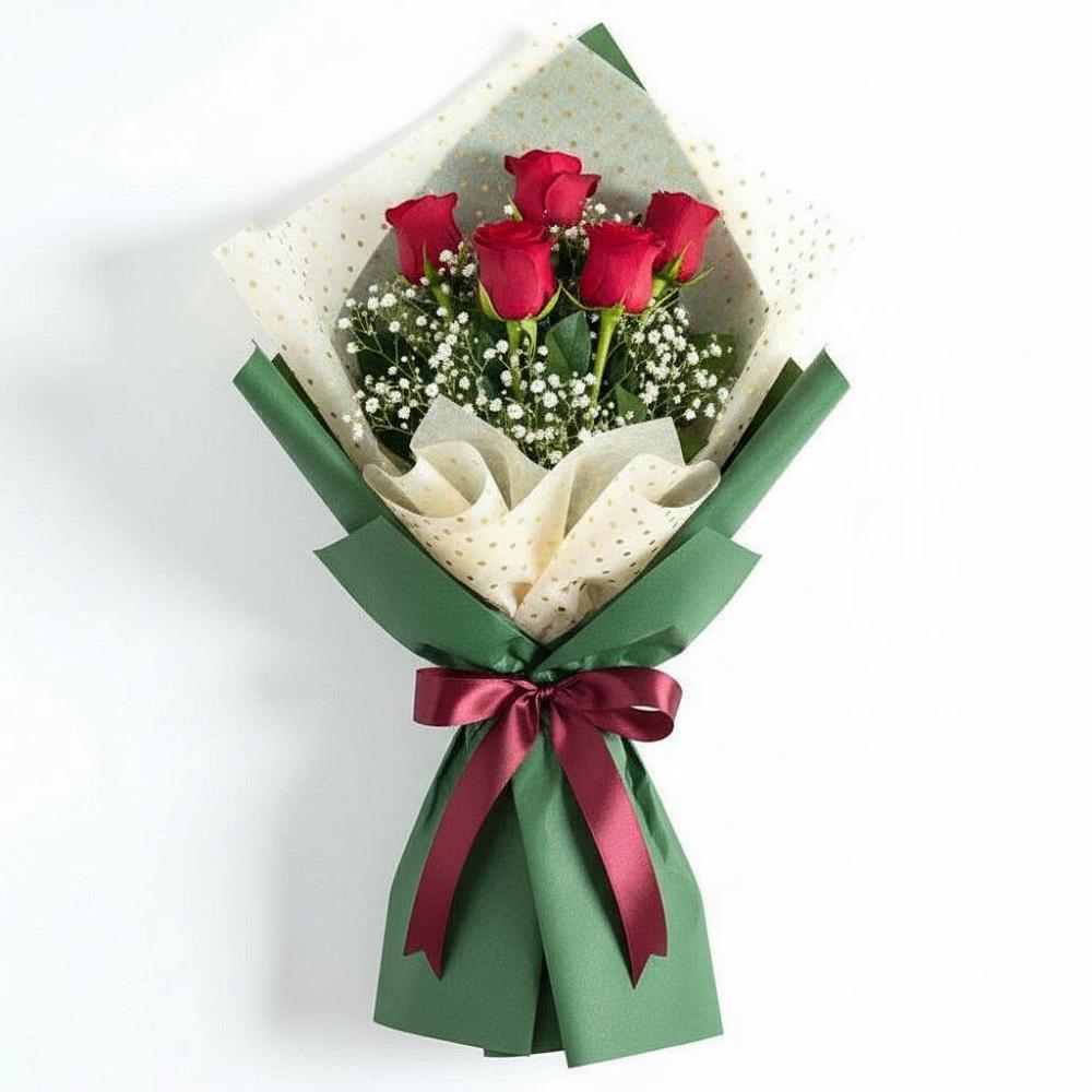 Букет цветов из: Розы в Ис