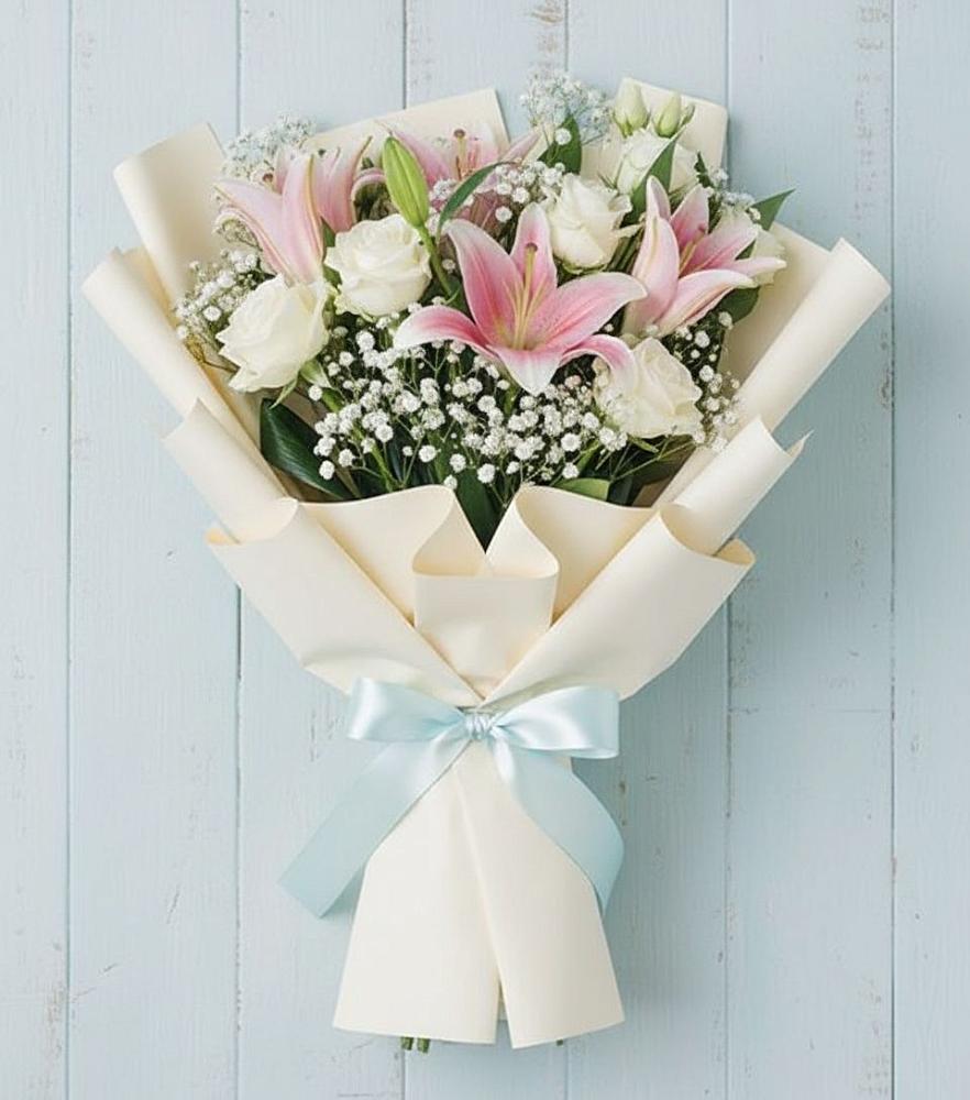 Букет цветов из: Лилии в Ис