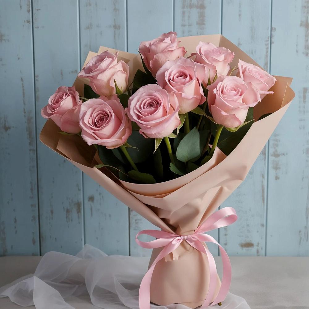 Букет цветов из: Розы в Ис