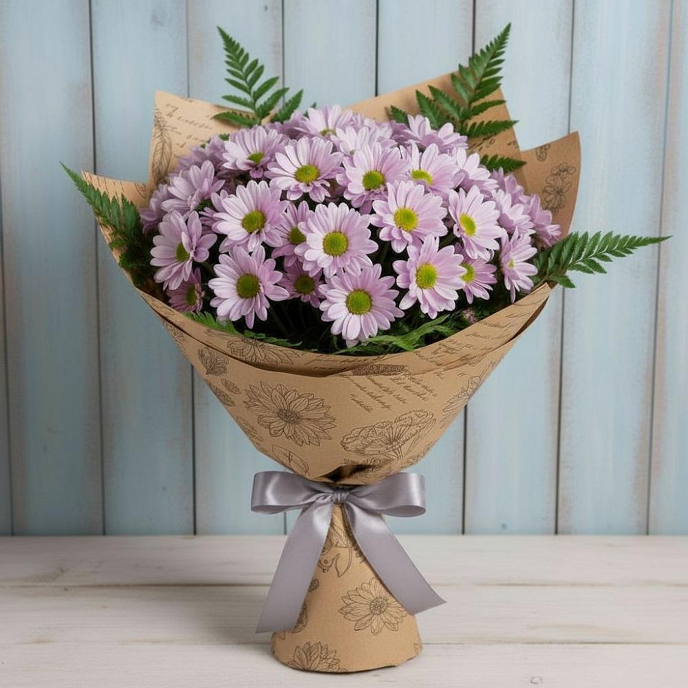 Букет цветов из: Хризантемы в Ис