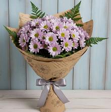 Букет цветов из:  Хризантемы #REPLACE_PRED# Ис