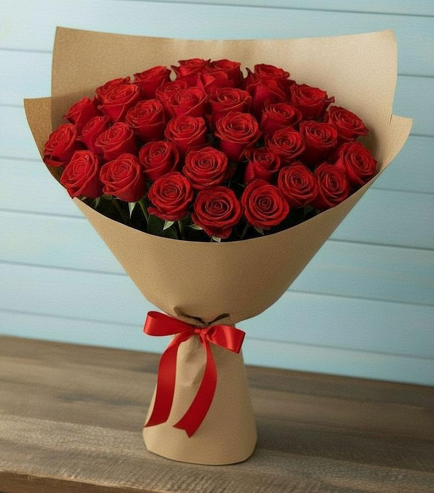 Букет Красные розы Милано в Ис