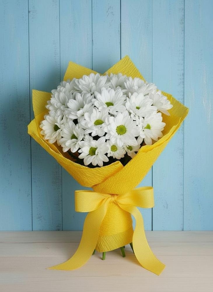 Букет цветов из: Хризантемы в Ис