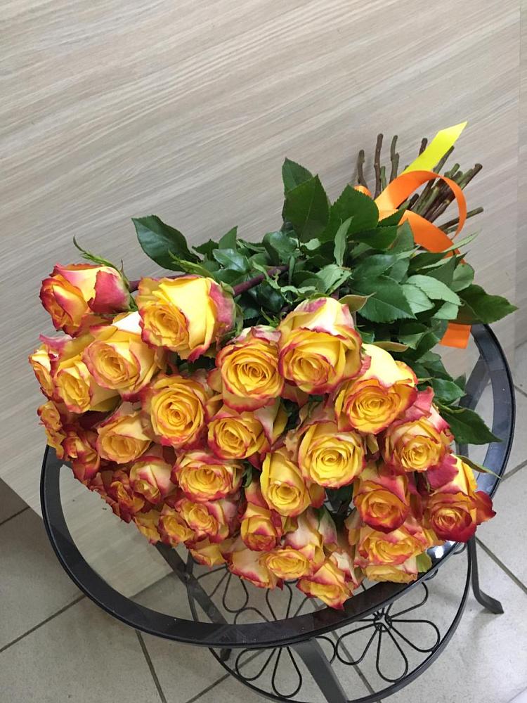 Букет Желтые розы в Ис