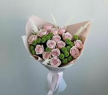 Букет цветов из:  Розы и Хризантемы #REPLACE_PRED# Ис