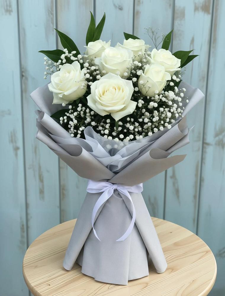 Букет цветов из: Розы в Ис