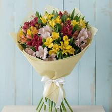 Букет цветов из:  Альстромерии в Ис