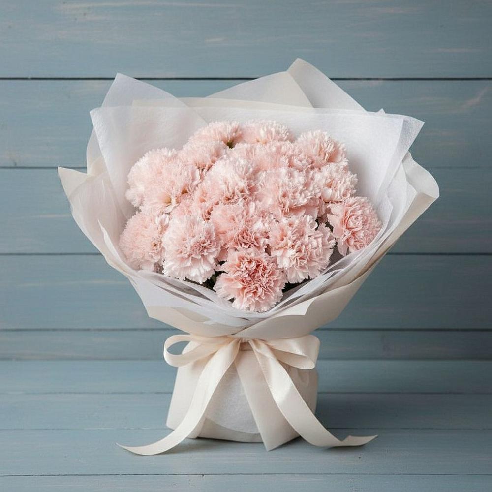 Букет цветов из: Гвоздики в Ис